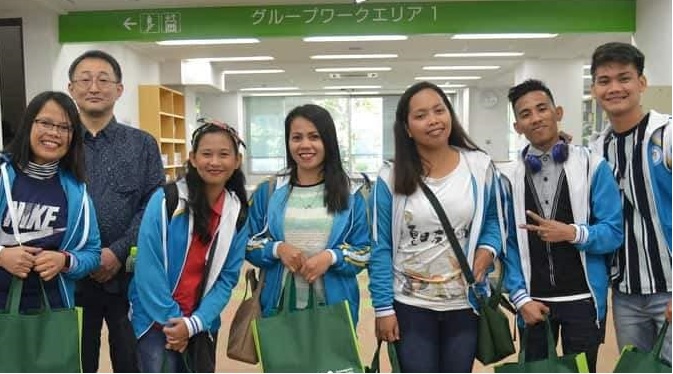 Exchange students share experiences in Yamagata University