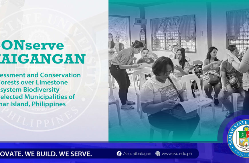 SSU continues partnership with UPLB thru CONserve-KAIGANGAN