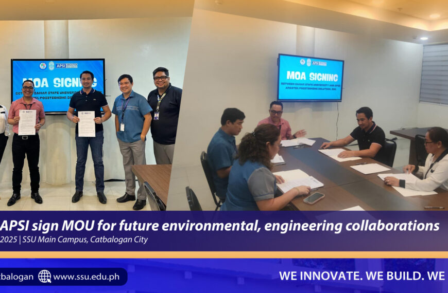 SSU, APSI sign MOU for future environmental, engineering collaborations
